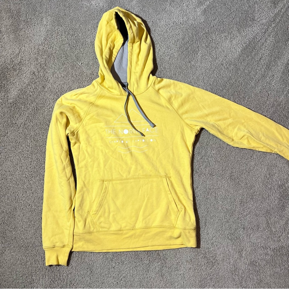 The North Face Yellow Hoodie